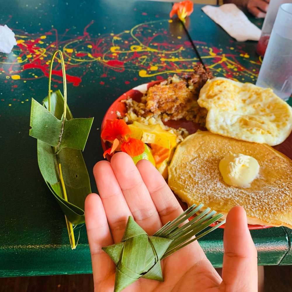 Pele's Kitchen - Yummy breakfast and some banana leaf souvenirs! - Breakfast & Brunch Near Me - Pahoa, Hawaii Pele's Kitchen - Yummy breakfast and some banana leaf souvenirs! - Breakfast & Brunch Near Me - Pahoa, Hawaii