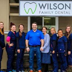 Wilson Family Dental - The Wilson Family Dental Staff: Jordyn, Heather, Taylor, Dr. Wilson, Rebekah, Kelly, Nolly and Jen.
