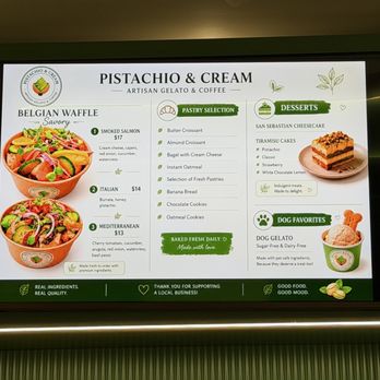 Pistachio and Cream - Gelato Near Me - Sacramento, California Pistachio and Cream - Gelato Near Me - Sacramento, California