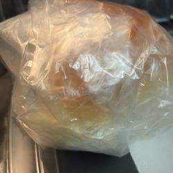 Publix - Dinner roll that was wrapped up to go by the staff member who put my dinner together.
