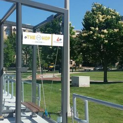 Burns Commons - The hop is almost here! (look out for those streetcar tracks if you're on a bike!)