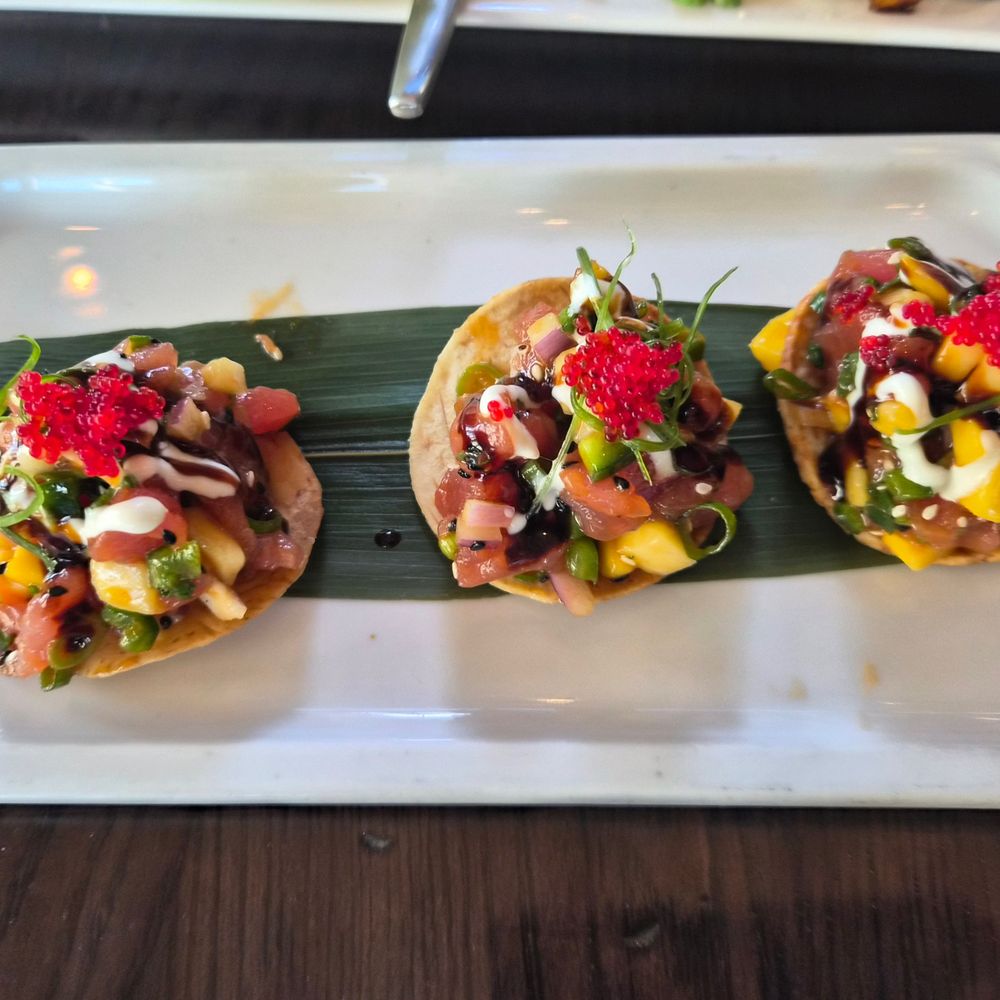 Starfish - ahi poke taro bites - Asian Fusion Near Me - Newport Beach, California Starfish - ahi poke taro bites - Asian Fusion Near Me - Newport Beach, California