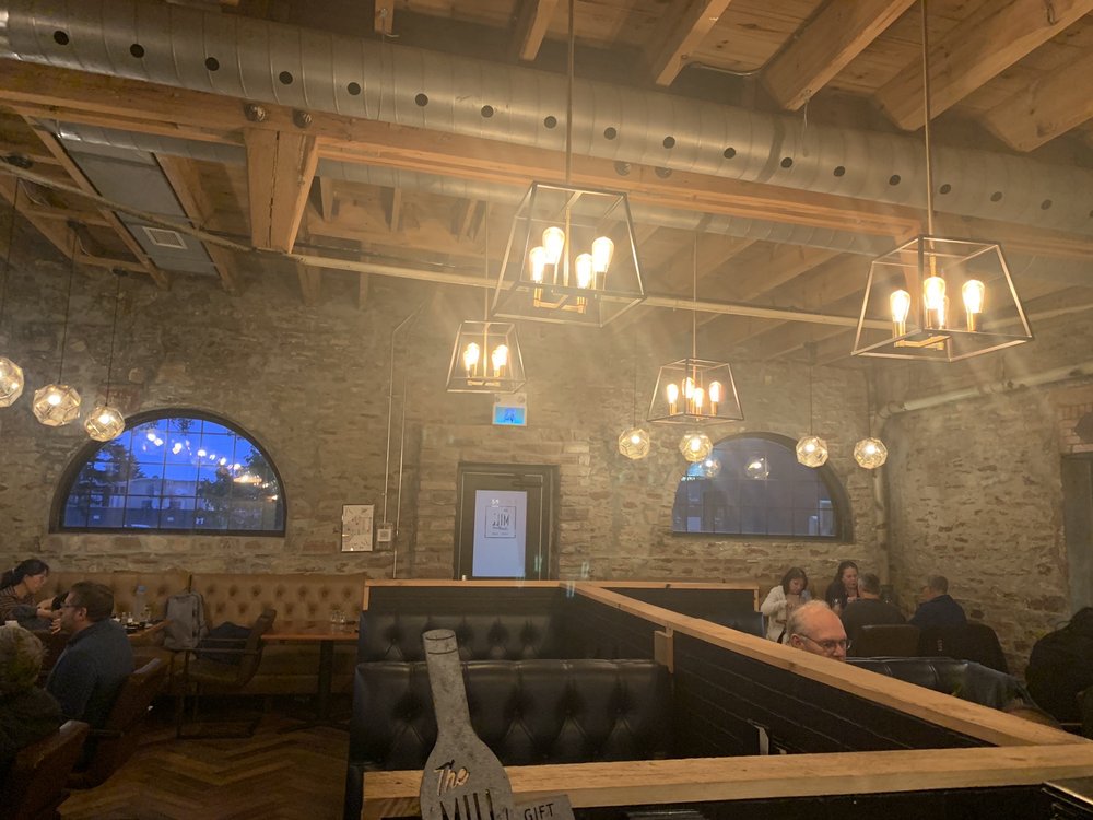 Food from The Mill Steakhouse and Wine Bar