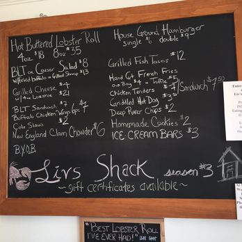 Liv's Shack - Great menu! - Seafood Near Me - Old Saybrook, Connecticut Liv's Shack - Great menu! - Seafood Near Me - Old Saybrook, Connecticut