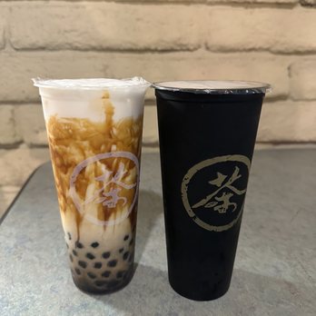 Ten Ren Tea - Black sugar MT (no caffeine) and black milk tea - Bubble Tea Near Me - Cupertino, California Ten Ren Tea - Black sugar MT (no caffeine) and black milk tea - Bubble Tea Near Me - Cupertino, California