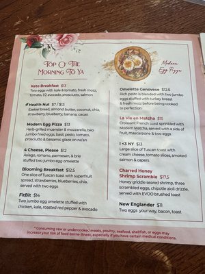 Menu photo 3 The Modern Rose Hollywood, FL Menu photo 3 The Modern Rose Hollywood, FL