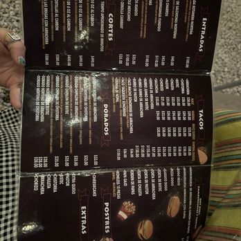 Asadero Sonorense - Menu - Tacos Near Me