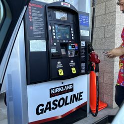 Costco Gas - 7/25/25 Hubby fueling up for our adventure today! It's his birthday!