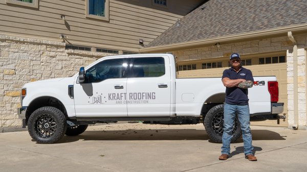 Kraft Roofing and Construction Logo