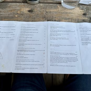 Grey Tiger - Yet more menu! - Cocktail Bars Near Me - Toronto, Ontario