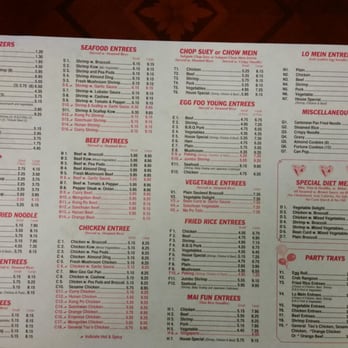 Rice King - Back of menu - Cantonese Near Me - Richton Park, Illinois Rice King - Back of menu - Cantonese Near Me - Richton Park, Illinois