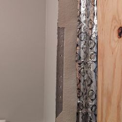 Pella Windows and Doors Showroom of Orlando, FL - damaged drywall