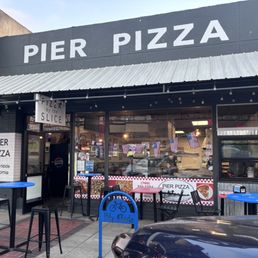 Exterior outside entrance of Pier Pizza - Oceanside, California Exterior outside entrance of Pier Pizza - Oceanside, California