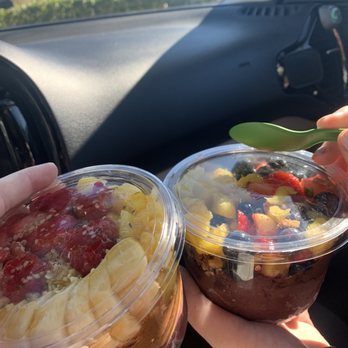 Beech - BAB Bowl w pineapple and Beech bowl w Nutella added. - Juice Bars & Smoothies Near Me - Charleston, South Carolina Beech - BAB Bowl w pineapple and Beech bowl w Nutella added. - Juice Bars & Smoothies Near Me - Charleston, South Carolina