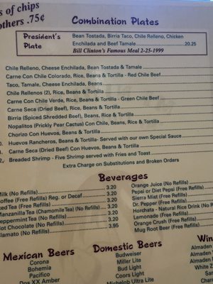 Menu photo 5 Mi Nidito Restaurant Tucson, AZ
