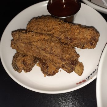 Lost & Found - Fried ribs with Hennessy BBQ sauce - Cocktail Bars Near Me - Houston, Texas