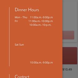 FSW DELIVERY - Inconsistent website information