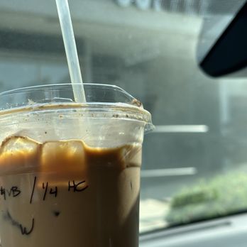Twee Coffee - Iced Latte 3/4 vanilla bean and 1/4 honey cinnamon syrup. That's the issshh. - Coffee & Tea Near Me - Riverside, California Twee Coffee - Iced Latte 3/4 vanilla bean and 1/4 honey cinnamon syrup. That's the issshh. - Coffee & Tea Near Me - Riverside, California