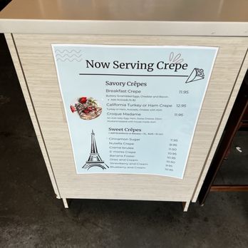 Noe’s Cafe - Crepe Menu - Breakfast & Brunch Near Me - Spring, Texas