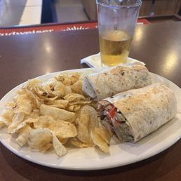 Greek Chicken Wrap