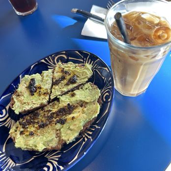 SALA Coffee & Wine Bar - Avocado toast and an iced latte - Coffee & Tea Near Me - Long Beach, California SALA Coffee & Wine Bar - Avocado toast and an iced latte - Coffee & Tea Near Me - Long Beach, California