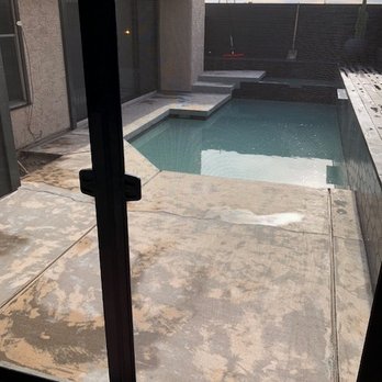 Boulder Valley Pools - Grinding Pool Deck Down To Concrete and Cutting New Expansion Joints - Pool Cleaners Near Me