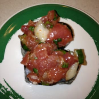 Genki Sushi - Hawaiian ahi tuna poke. Ono! - Sushi Bars Near Me - Kahului, Hawaii Genki Sushi - Hawaiian ahi tuna poke. Ono! - Sushi Bars Near Me - Kahului, Hawaii