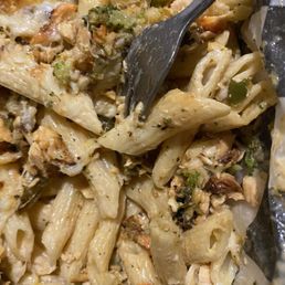 Salmon pasta