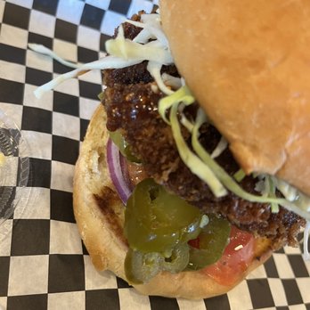 Katsu Burger - Look at that texture - Burgers Near Me - Federal Way, Washington Katsu Burger - Look at that texture - Burgers Near Me - Federal Way, Washington