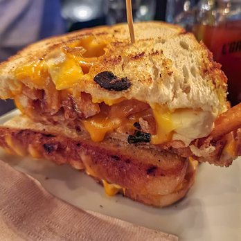 L'Gros Luxe Plateau - a bacon and cheese sandwich - Breakfast & Brunch Near Me - Montreal, Quebec