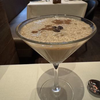 Park & Howard Bistro - Eggnog Espresso Martini - New American Near Me - Burlingame, California