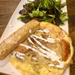 Smoked Salmon Frittata