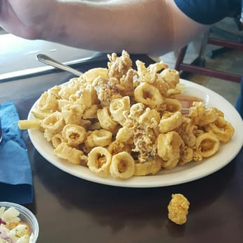 The Dutchie - Calamari and garlic fries with the thai chili sauce - Seafood Near Me - Morro Bay, California The Dutchie - Calamari and garlic fries with the thai chili sauce - Seafood Near Me - Morro Bay, California