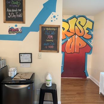 Rise Up Nutrition - a kitchen with a chalkboard wall - Juice Bars & Smoothies Near Me - Laurel, Maryland Rise Up Nutrition - a kitchen with a chalkboard wall - Juice Bars & Smoothies Near Me - Laurel, Maryland