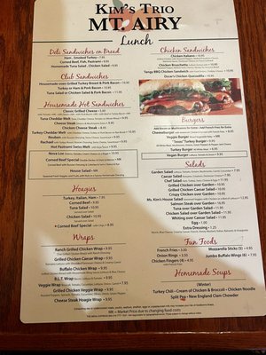 Menu photo 2 Mt Airy Breakfast & Lunch Philadelphia, PA Menu photo 2 Mt Airy Breakfast & Lunch Philadelphia, PA