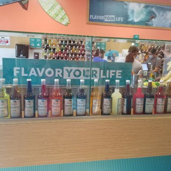 Bahama Buck's - Redlands - Can u see the  all the yummy flavors - Desserts Near Me - Redlands, California