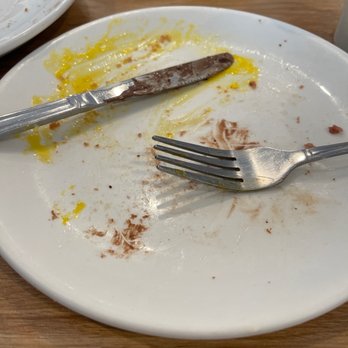 Broken Yolk Cafe - It was the combo - 2 eggs and 2 bacon with the short stack pancakes - Breakfast & Brunch Near Me - Oceanside, California Broken Yolk Cafe - It was the combo - 2 eggs and 2 bacon with the short stack pancakes - Breakfast & Brunch Near Me - Oceanside, California