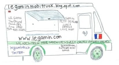Le Gamin Truck Logo