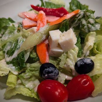 Assaggio Italian Restaurant - House salad with house dressing - Italian Near Me - Kailua, Hawaii