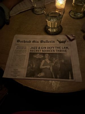 Menu photo 4 Bathtub Gin New York, NY Menu photo 4 Bathtub Gin New York, NY