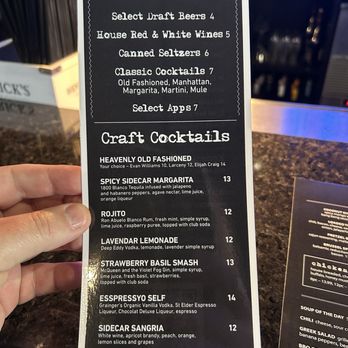Sidecar Slider Bar - Happy hour menu - Burgers Near Me - Chesterfield, Michigan