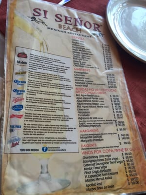 Menu photo 7 Sí Señor Beach Puerto Vallarta, JAL