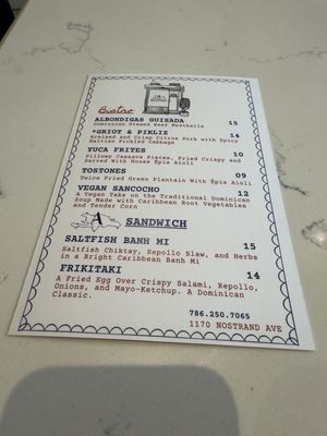 Menu photo 3 Antilles Cafe Brooklyn, NY