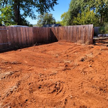 Twin Peak Services - Customer wanted fill dirt to level out their backyard where they had a low spot. - Junk Removal & Hauling Near Me Twin Peak Services - Customer wanted fill dirt to level out their backyard where they had a low spot. - Junk Removal & Hauling Near Me