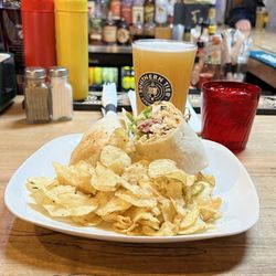 Lock Stock Bar & Grill - Cajun Chicken Wrap