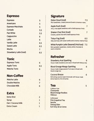 Menu photo 5 MolaMola Coffee Los Angeles, CA