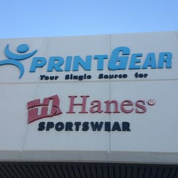 Printgear - Signage,  at front entrance.