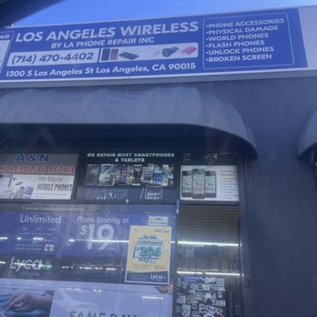 A&N LA Wireless - The outside of the business - Electronics Repair Near Me - Los Angeles, California A&N LA Wireless - The outside of the business - Electronics Repair Near Me - Los Angeles, California