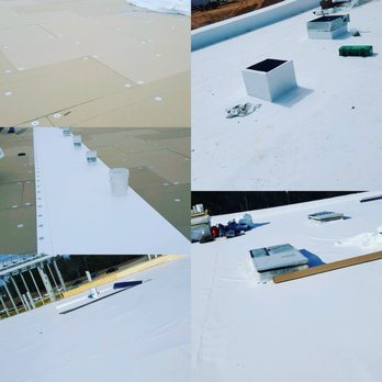 Penn Roofing - Commercial Single ply TPO roof installation - Roofing Near Me - Evans, Georgia