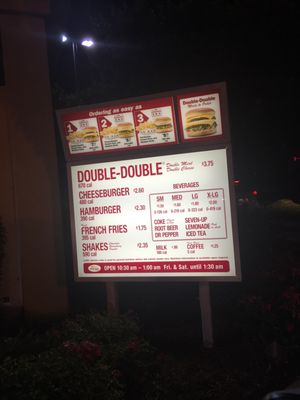 Menu photo 7 In-N-Out Burger Natomas, CA Menu photo 7 In-N-Out Burger Natomas, CA